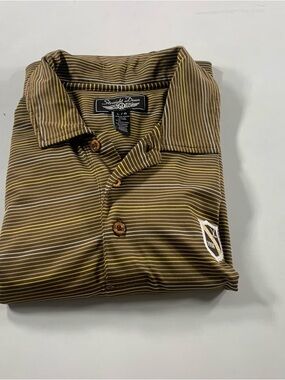 Straight Down Golf Polo Palos Verdes Golf Club 1924 Logo Men’s Size Large